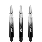 One80 Vice Gradient Shafts - Clear - Black Tweenie