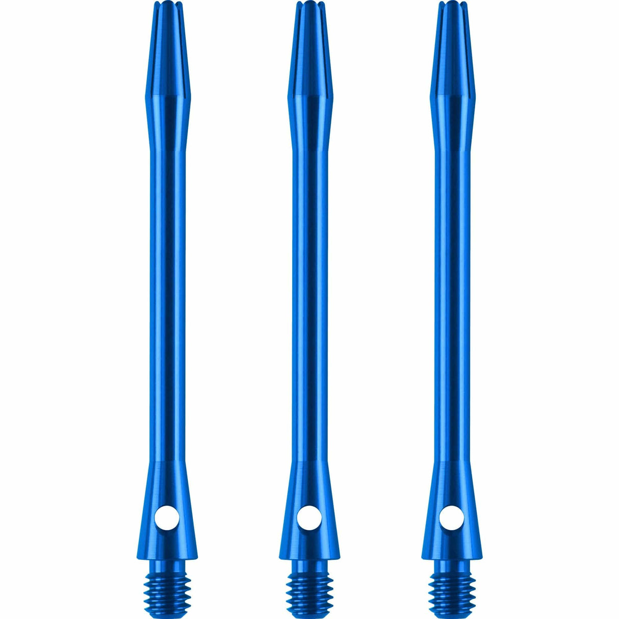 Designa Aluminium Shafts - Metal Dart Stems - Blue Long