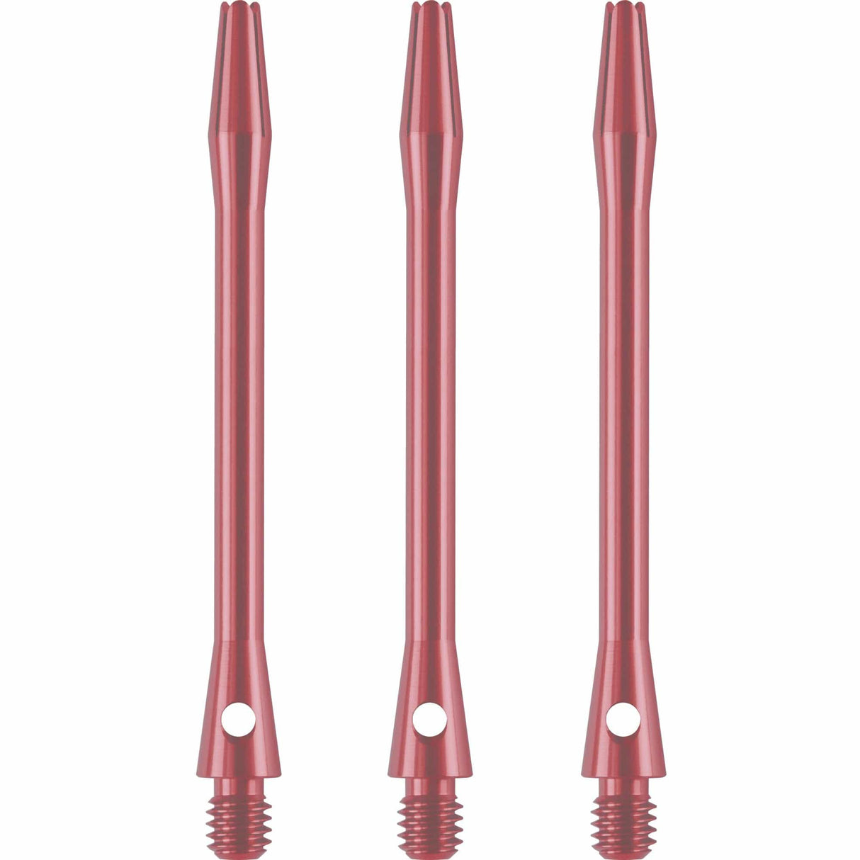 *Designa Aluminium Shafts - Metal Dart Stems - Pink Long