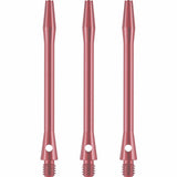 *Designa Aluminium Shafts - Metal Dart Stems - Pink Long