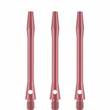 *Designa Aluminium Shafts - Metal Dart Stems - Pink Medium