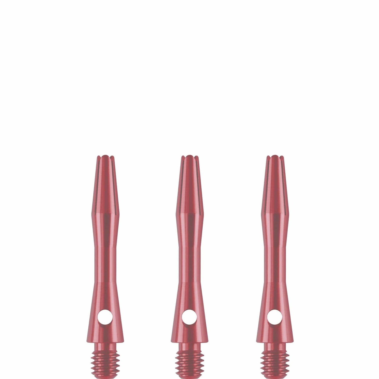 *Designa Aluminium Shafts - Metal Dart Stems - Pink Extra Short