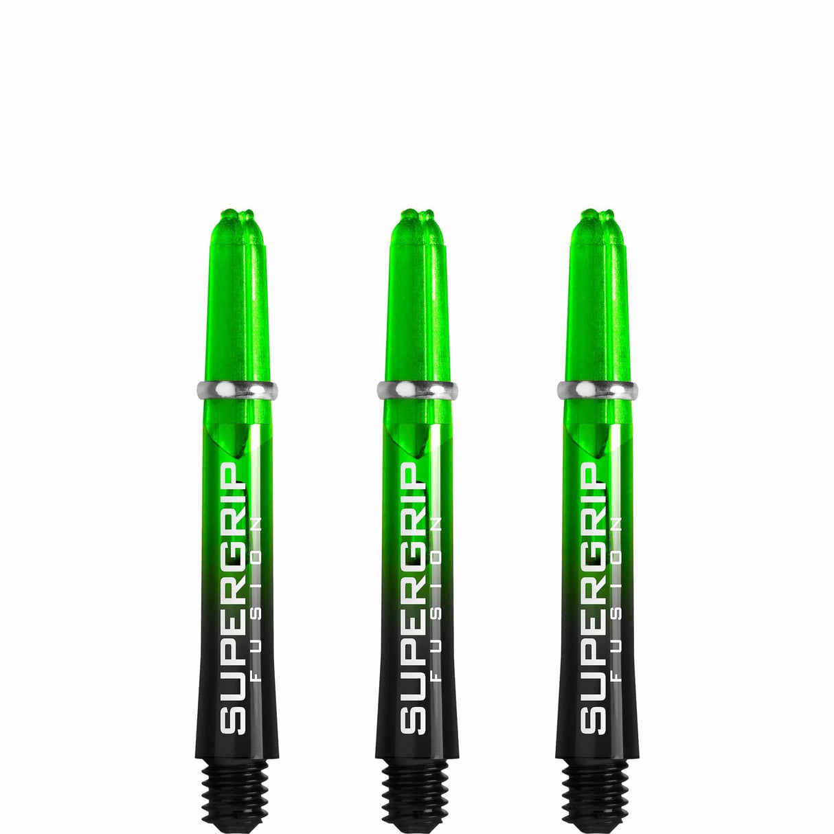 Harrows Supergrip Fusion Shafts - Dart Stems - Green Short