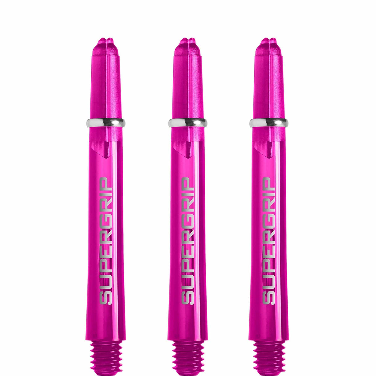 Harrows Supergrip Shafts - Dart Stems - Dark Pink Tweenie