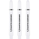 *Darts Corner Polycarbonate Shafts - Dart Stems - Clear Medium