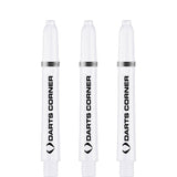 *Darts Corner Polycarbonate Shafts - Dart Stems - Clear Tweenie