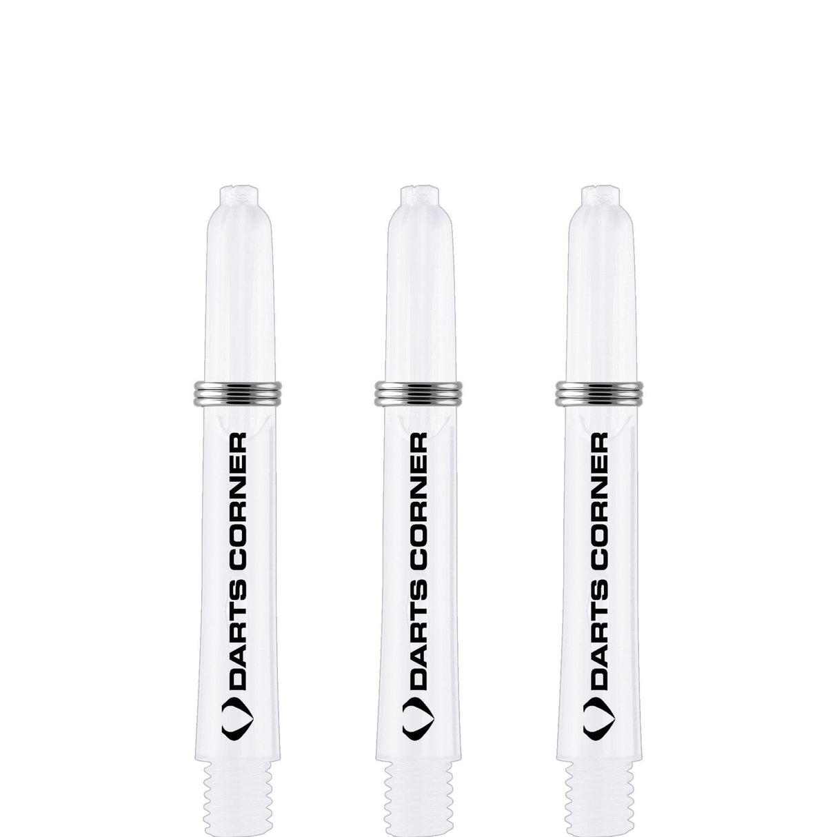 *Darts Corner Polycarbonate Shafts - Dart Stems - Clear Short