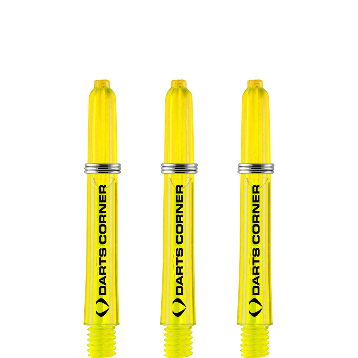 *Darts Corner Polycarbonate Shafts - Dart Stems - Yellow Short
