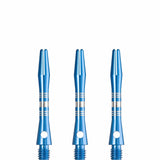 Designa Multiline Aluminium Shafts - Regrooved - Blue Short