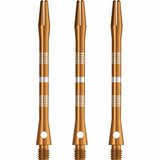 *Designa Multiline Aluminium Shafts - Regrooved - Gold Long
