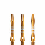 *Designa Multiline Aluminium Shafts - Regrooved - Gold Short