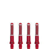 Cuesoul - Dart Shafts - Tero Flight System - AK7 - Standard - Set of 4 - Red Cuesoul 25mm
