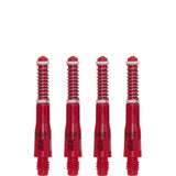 Cuesoul - Dart Shafts - Tero Flight System - AK7 - Standard - Set of 4 - Red Cuesoul 34mm