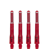 Cuesoul - Dart Shafts - Tero Flight System - AK7 - Standard - Set of 4 - Red Cuesoul 40mm
