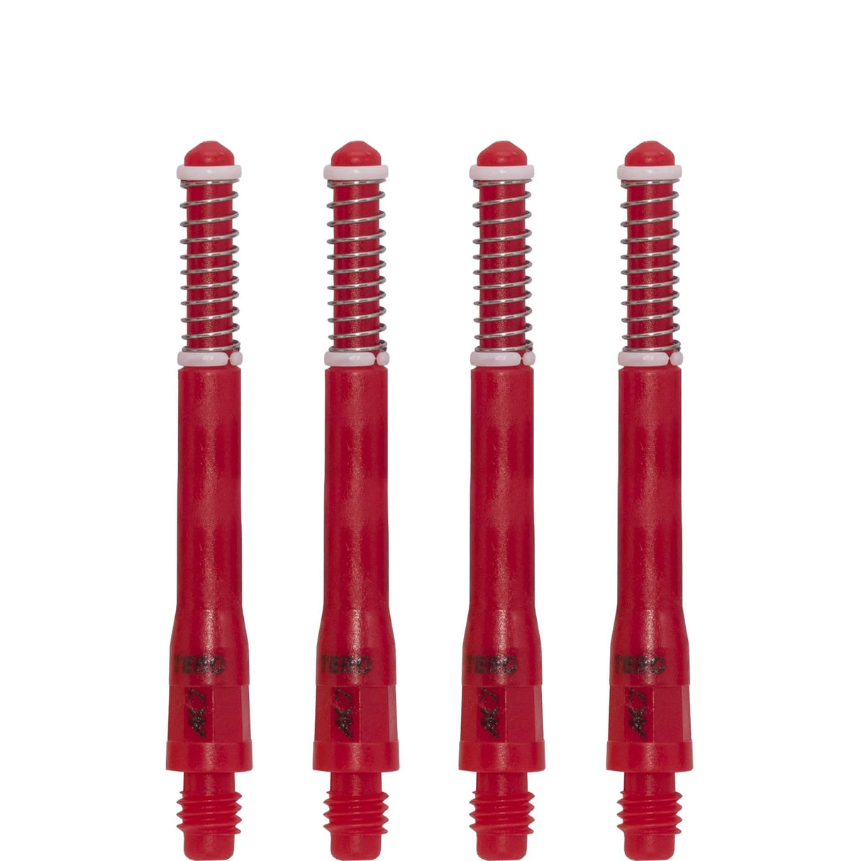 Cuesoul - Dart Shafts - Tero Flight System - AK7 - Standard - Set of 4 - Red Cuesoul 43.5mm