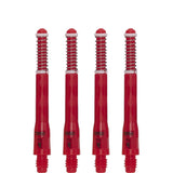 Cuesoul - Dart Shafts - Tero Flight System - AK7 - Standard - Set of 4 - Red Cuesoul 43.5mm