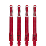 Cuesoul - Dart Shafts - Tero Flight System - AK7 - Standard - Set of 4 - Red Cuesoul 47mm