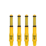 Cuesoul - Dart Shafts - Tero Flight System - AK7 - Standard - Set of 4 - Yellow Cuesoul 34mm