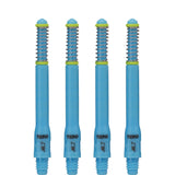 *Cuesoul - Dart Shafts - Tero Flight System - AK7 - Standard - Set of 4 - Blue Cuesoul 47mm