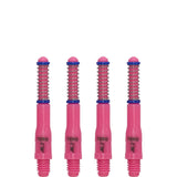 *Cuesoul - Dart Shafts - Tero Flight System - AK7 - Standard - Set of 4 - Pink Cuesoul 34mm