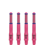 *Cuesoul - Dart Shafts - Tero Flight System - AK7 - Standard - Set of 4 - Pink Cuesoul 37mm