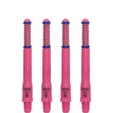 *Cuesoul - Dart Shafts - Tero Flight System - AK7 - Standard - Set of 4 - Pink Cuesoul 43.5mm