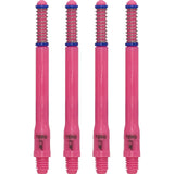 *Cuesoul - Dart Shafts - Tero Flight System - AK7 - Standard - Set of 4 - Pink Cuesoul 53mm