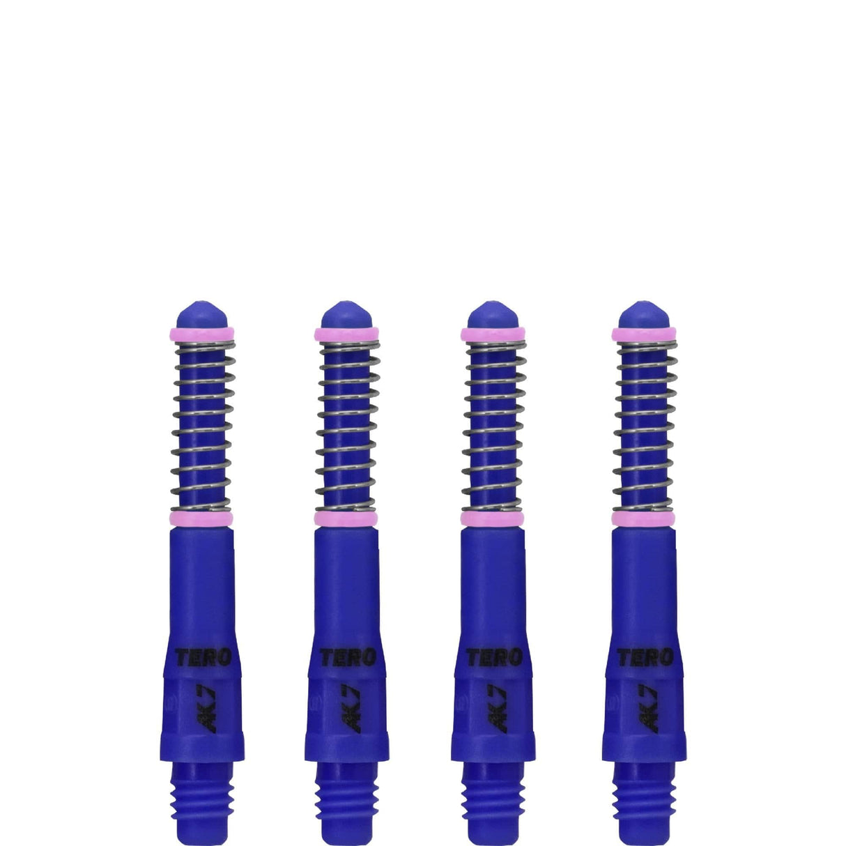 *Cuesoul - Dart Shafts - Tero Flight System - AK7 - Standard - Set of 4 - Navy Blue Cuesoul 32mm