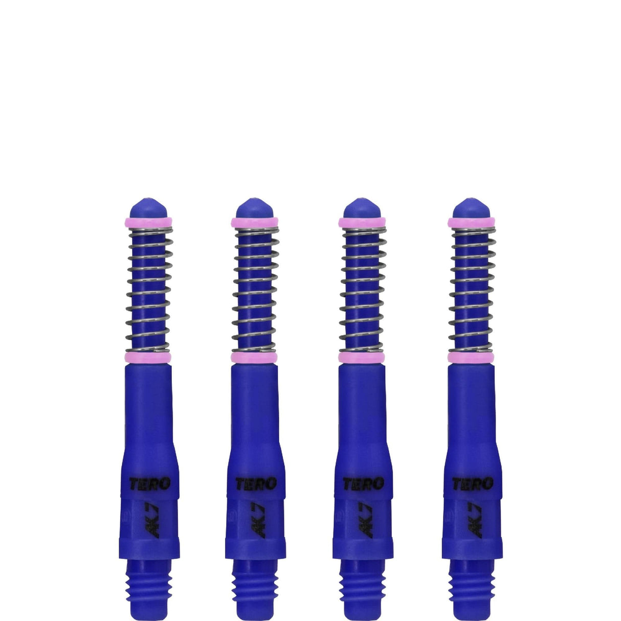 *Cuesoul - Dart Shafts - Tero Flight System - AK7 - Standard - Set of 4 - Navy Blue Cuesoul 34mm
