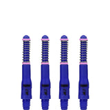 *Cuesoul - Dart Shafts - Tero Flight System - AK7 - Standard - Set of 4 - Navy Blue Cuesoul 34mm