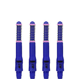 *Cuesoul - Dart Shafts - Tero Flight System - AK7 - Standard - Set of 4 - Navy Blue Cuesoul 37mm