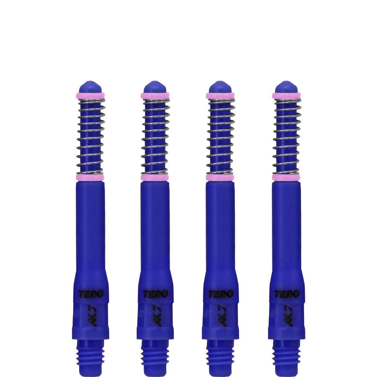 *Cuesoul - Dart Shafts - Tero Flight System - AK7 - Standard - Set of 4 - Navy Blue Cuesoul 40mm