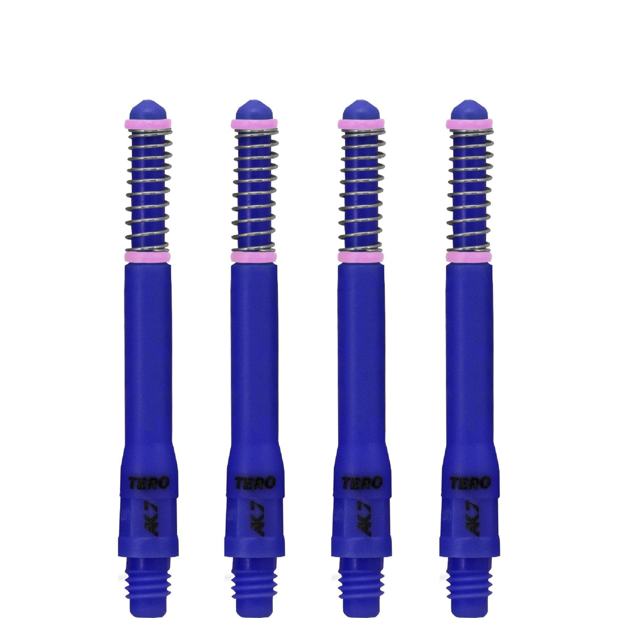 *Cuesoul - Dart Shafts - Tero Flight System - AK7 - Standard - Set of 4 - Navy Blue Cuesoul 43.5mm