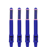 *Cuesoul - Dart Shafts - Tero Flight System - AK7 - Standard - Set of 4 - Navy Blue Cuesoul 43.5mm