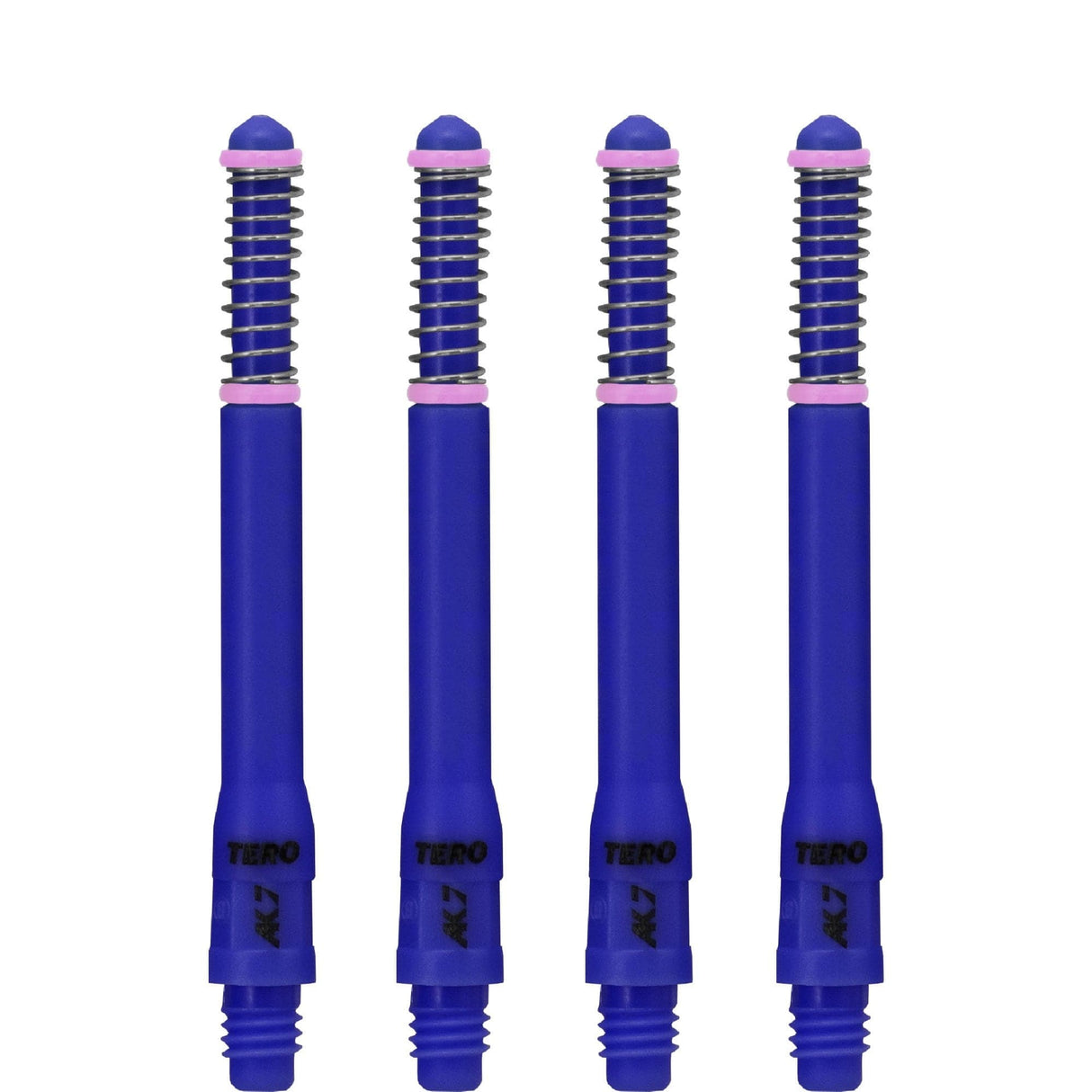 *Cuesoul - Dart Shafts - Tero Flight System - AK7 - Standard - Set of 4 - Navy Blue Cuesoul 47mm