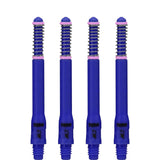 *Cuesoul - Dart Shafts - Tero Flight System - AK7 - Standard - Set of 4 - Navy Blue Cuesoul 47mm
