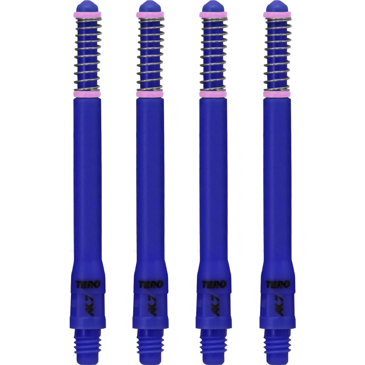 *Cuesoul - Dart Shafts - Tero Flight System - AK7 - Standard - Set of 4 - Navy Blue Cuesoul 53mm