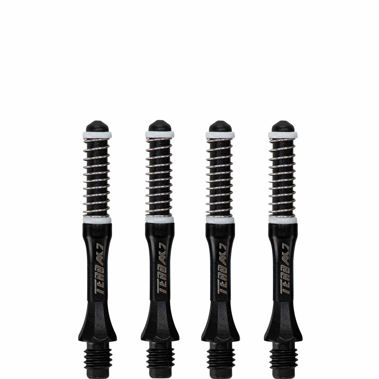 Cuesoul - Dart Shafts - Tero Flight System - AK7 - Slim - Set of 4 - Black Cuesoul 34mm