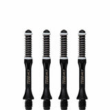 Cuesoul - Dart Shafts - Tero Flight System - AK7 - Slim - Set of 4 - Black Cuesoul 37mm