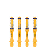 *Cuesoul - Dart Shafts - Tero Flight System - AK7 - Slim - Set of 4 - Yellow Cuesoul 32mm