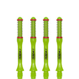 Cuesoul - Dart Shafts - Tero Flight System - AK7 - Slim - Set of 4 - Green Cuesoul 40mm
