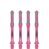 *Cuesoul - Dart Shafts - Tero Flight System - AK7 - Slim - Set of 4 - Pink Cuesoul 40mm