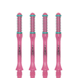 *Cuesoul - Dart Shafts - Tero Flight System - AK7 - Slim - Set of 4 - Pink Cuesoul 43.5mm