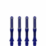 *Cuesoul - Dart Shafts - Tero Flight System - AK7 - Slim - Set of 4 - Navy Blue Cuesoul 32mm