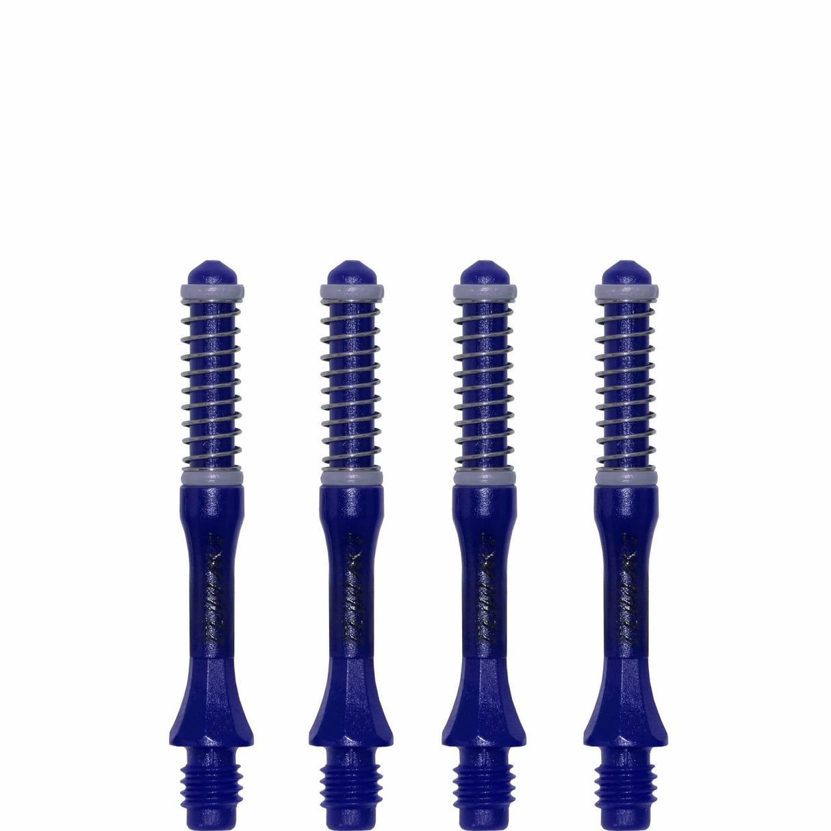 *Cuesoul - Dart Shafts - Tero Flight System - AK7 - Slim - Set of 4 - Navy Blue Cuesoul 34mm