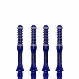 *Cuesoul - Dart Shafts - Tero Flight System - AK7 - Slim - Set of 4 - Navy Blue Cuesoul 34mm
