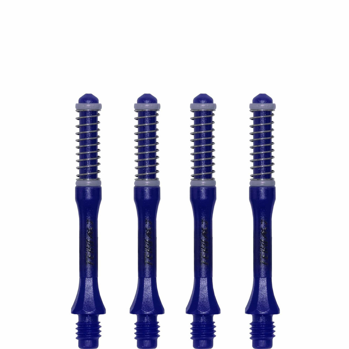 *Cuesoul - Dart Shafts - Tero Flight System - AK7 - Slim - Set of 4 - Navy Blue Cuesoul 37mm