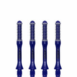 *Cuesoul - Dart Shafts - Tero Flight System - AK7 - Slim - Set of 4 - Navy Blue Cuesoul 37mm