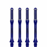 *Cuesoul - Dart Shafts - Tero Flight System - AK7 - Slim - Set of 4 - Navy Blue Cuesoul 43.5mm