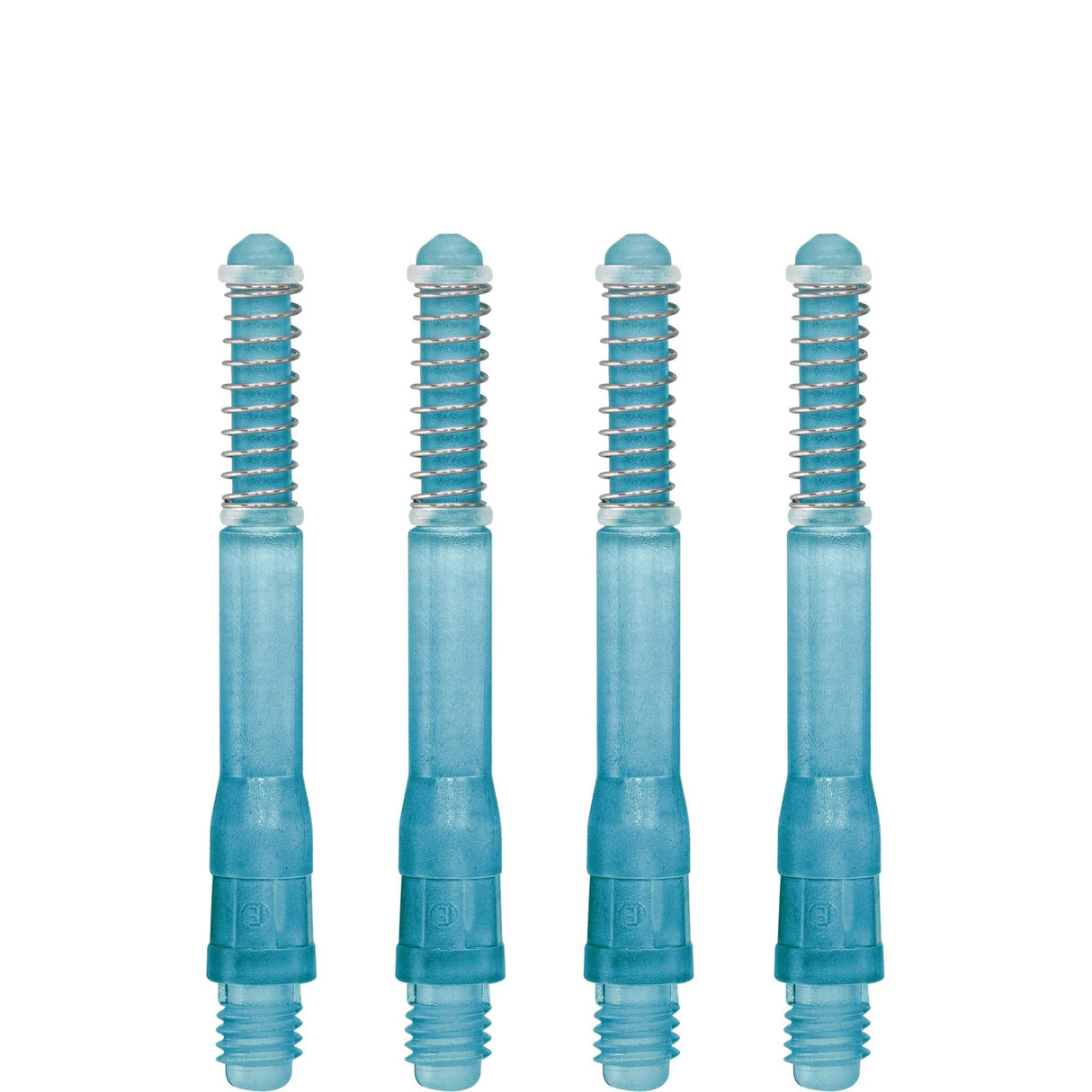 *Cuesoul - Dart Shafts - Tero Flight System - AK7 - Gradient - Standard - Set of 4 - Blue Cuesoul 40mm